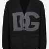 Hand-knit wool cardigan