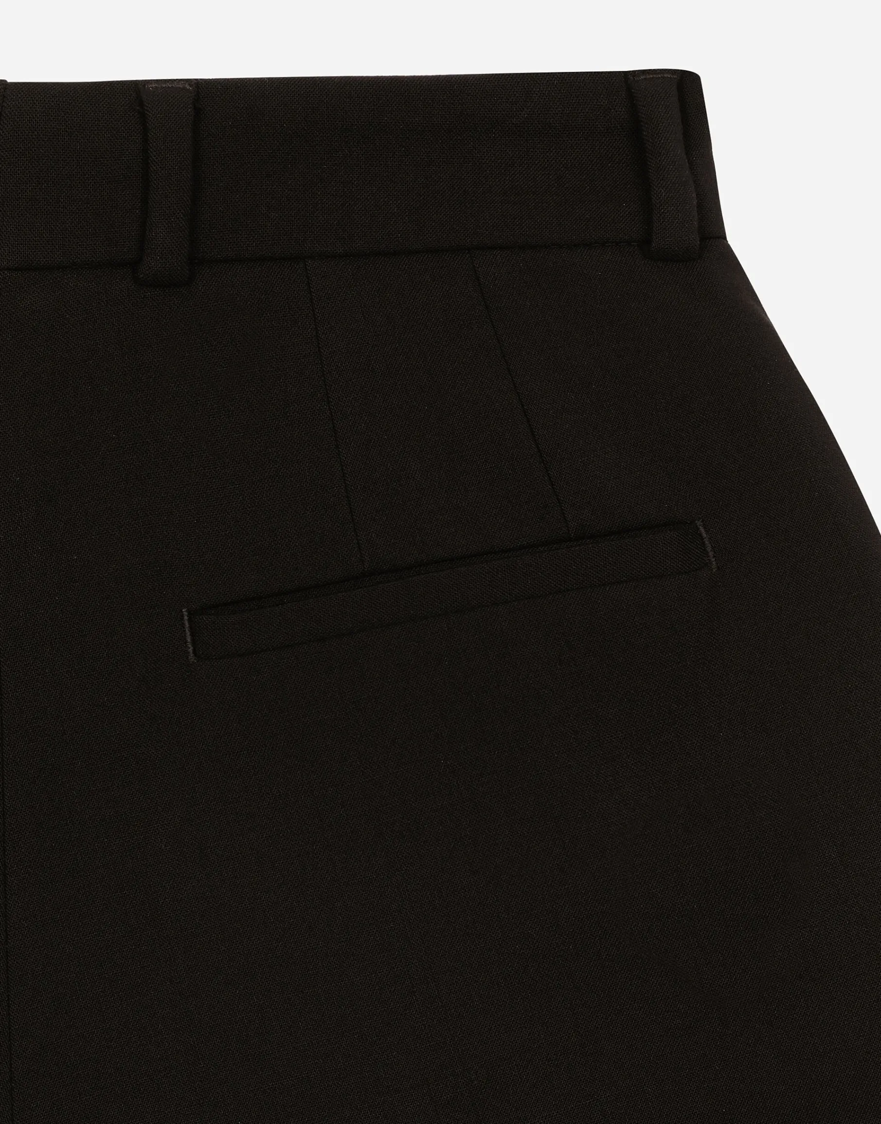 High-waisted wool panties