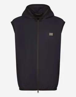 Hooded sports vest