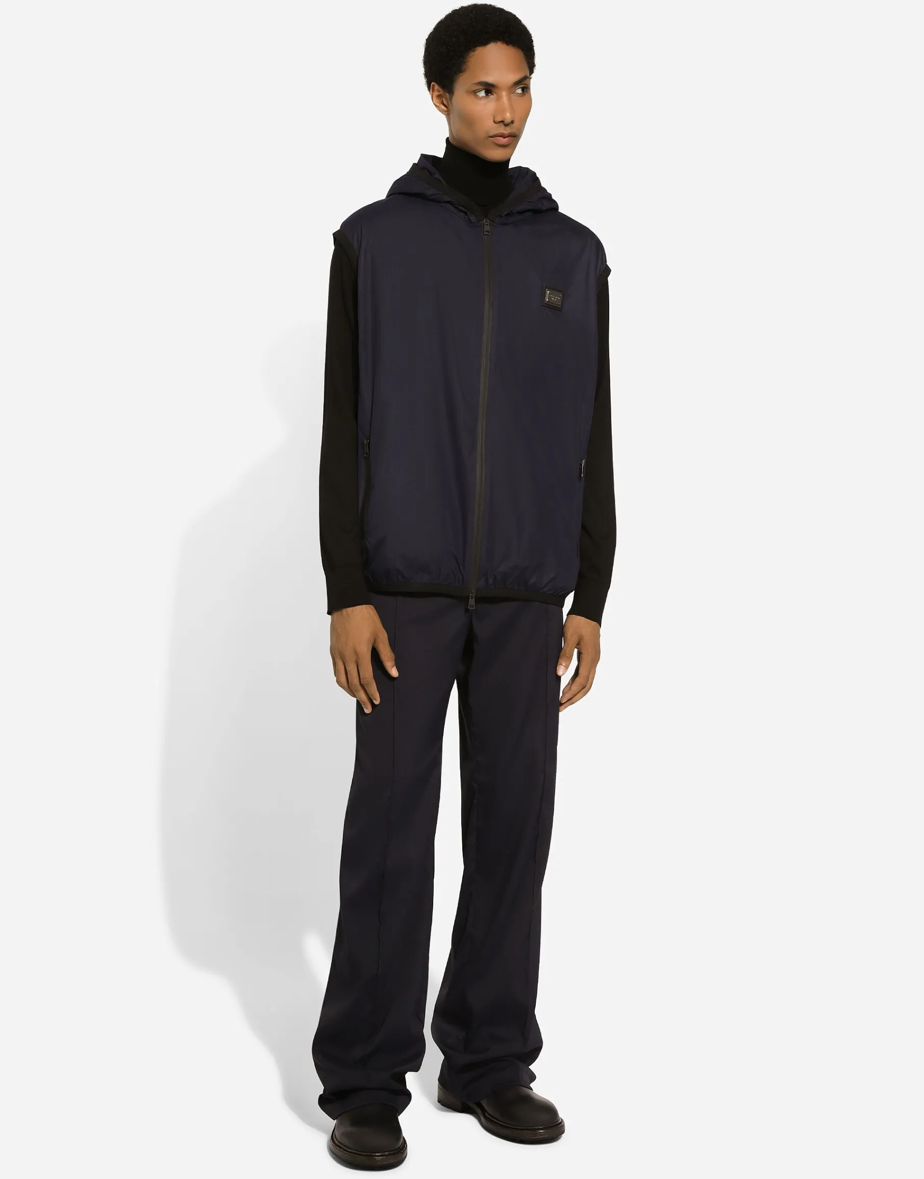 Hooded sports vest