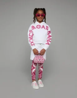 Hoodie with logo appliqué