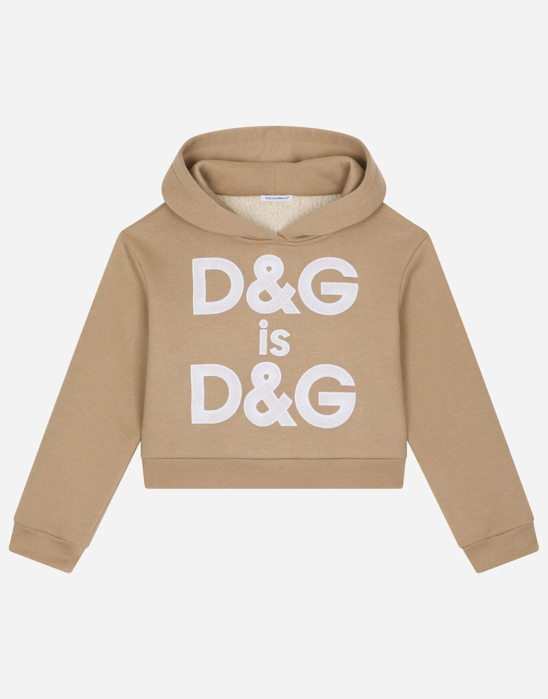 Hoodie with logo embroidery