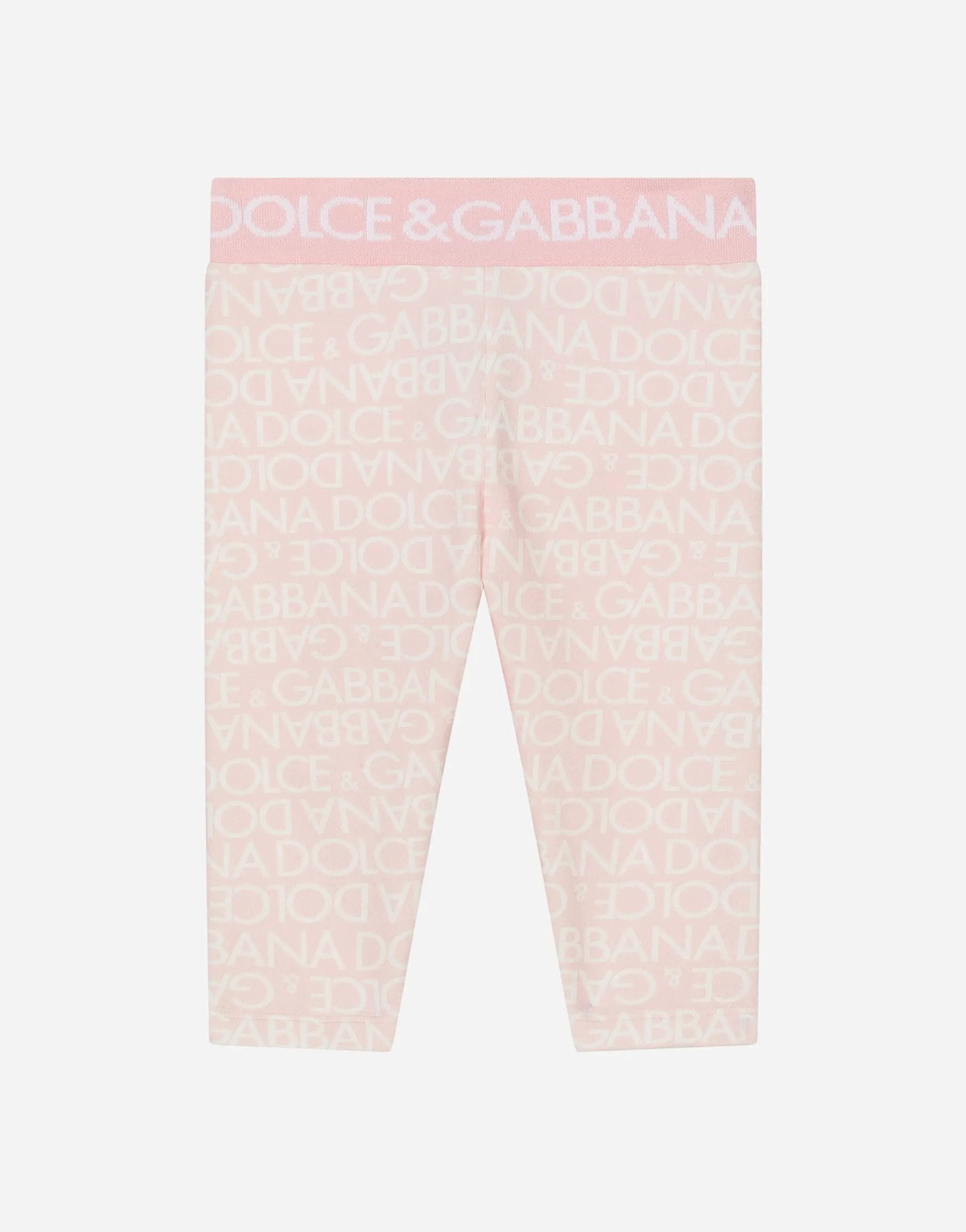 Interlock leggings with all-over logo print
