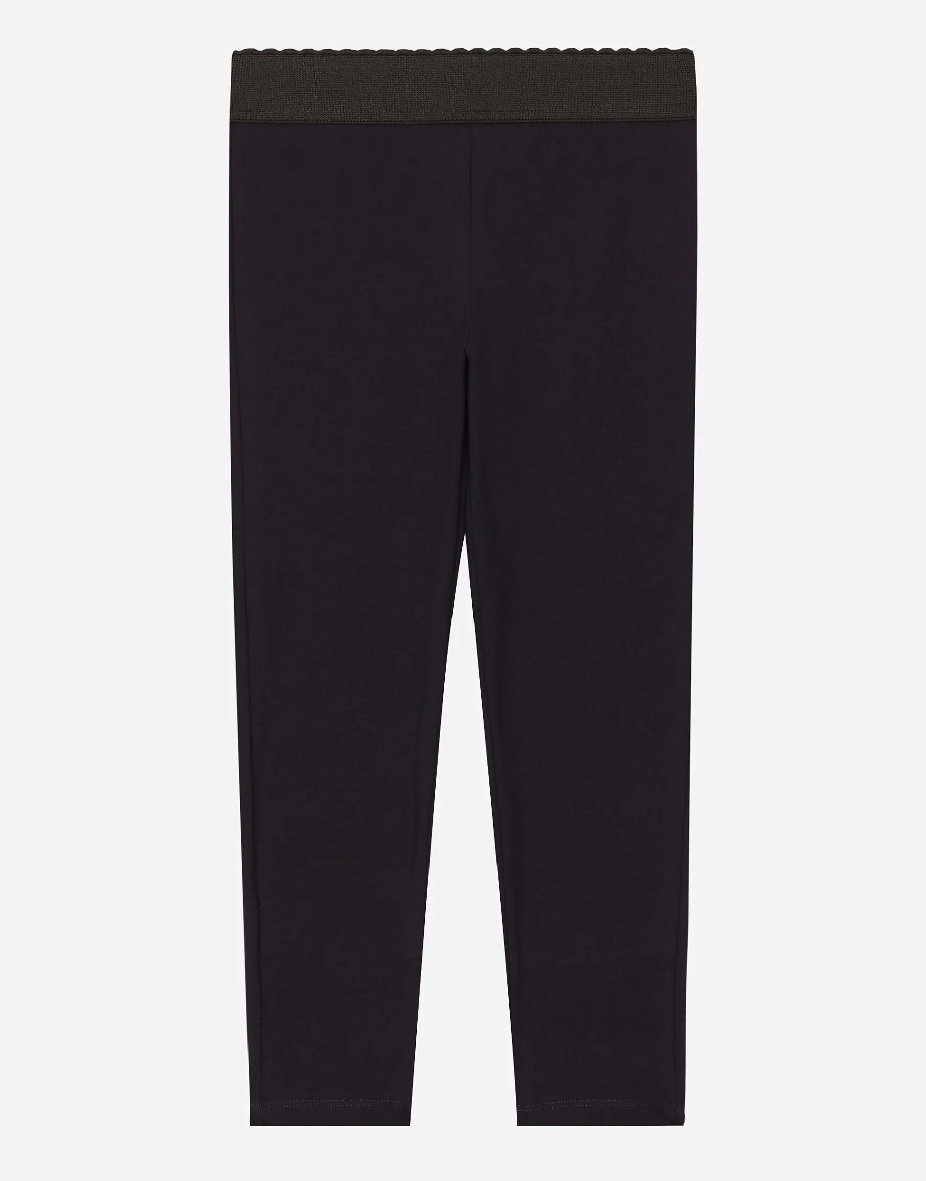 Interlock leggings with branded tag