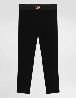 Interlock leggings with DG logo