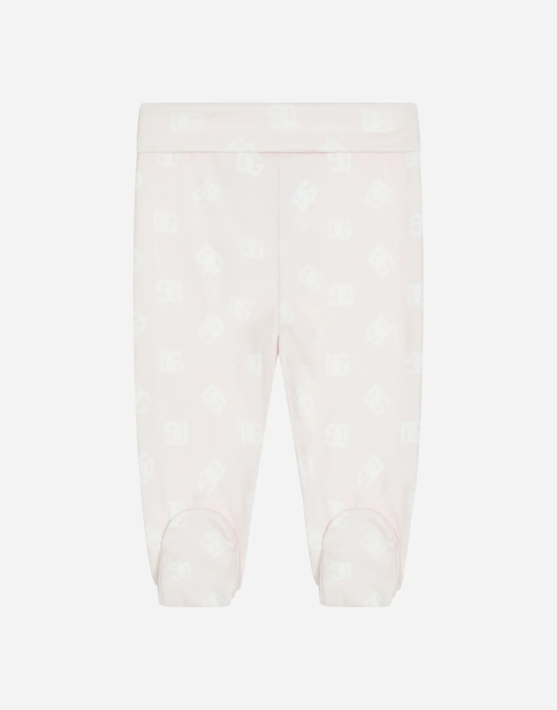 Interlock pants with DG logo print