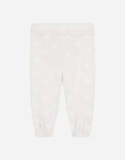 Interlock pants with DG logo print