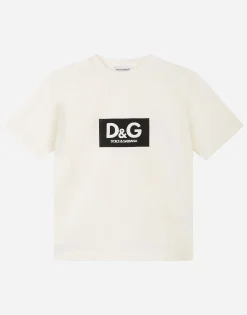 Interlock t-shirt with logo print