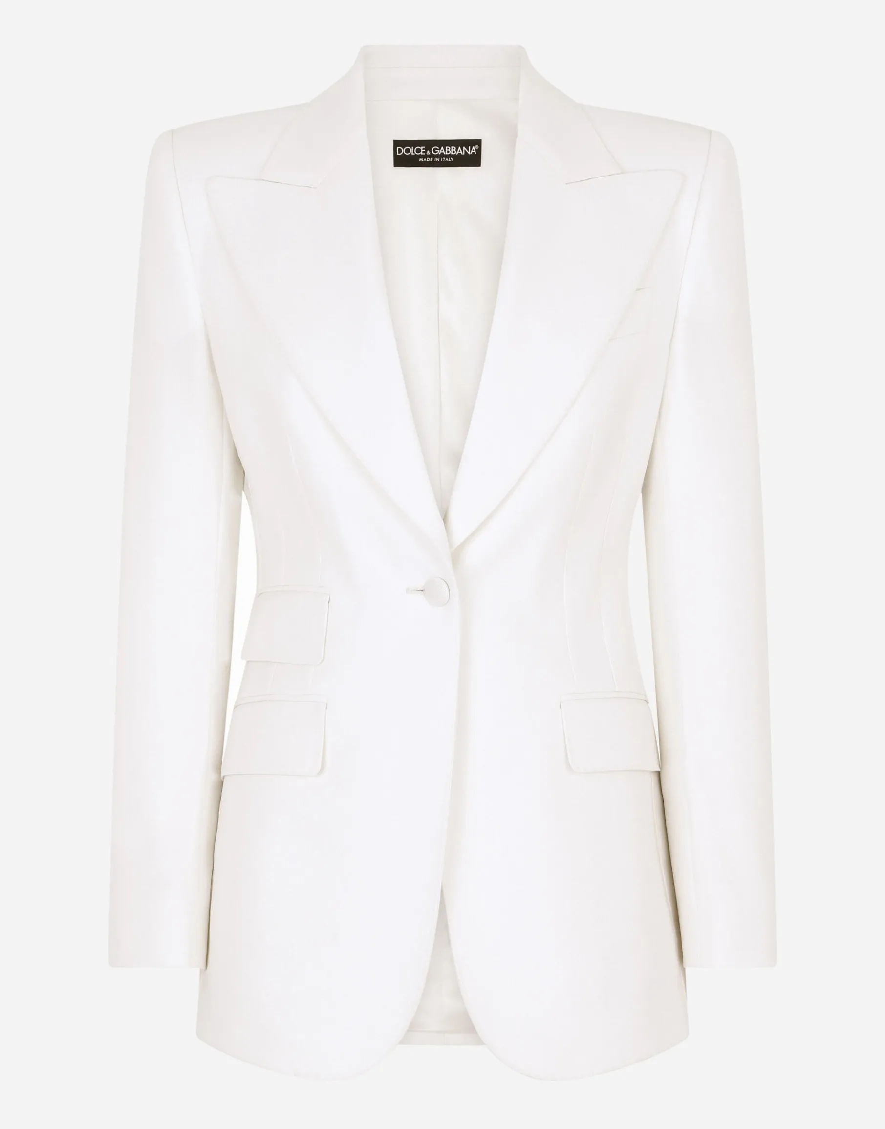 Jacket in natté fabric