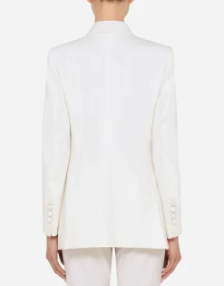 Jacket in natté fabric
