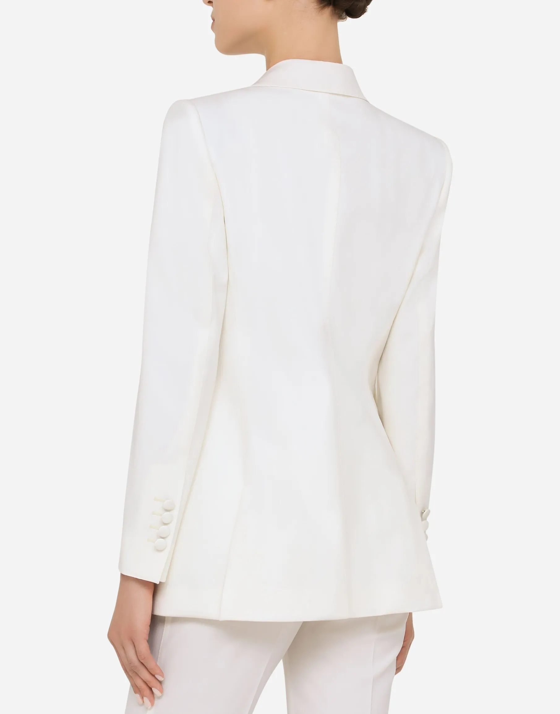 Jacket in natté fabric