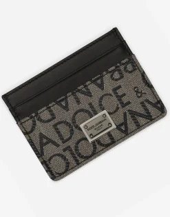 Jacquard card holder
