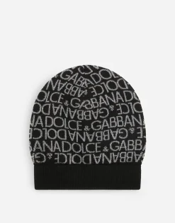 Jacquard knit hat