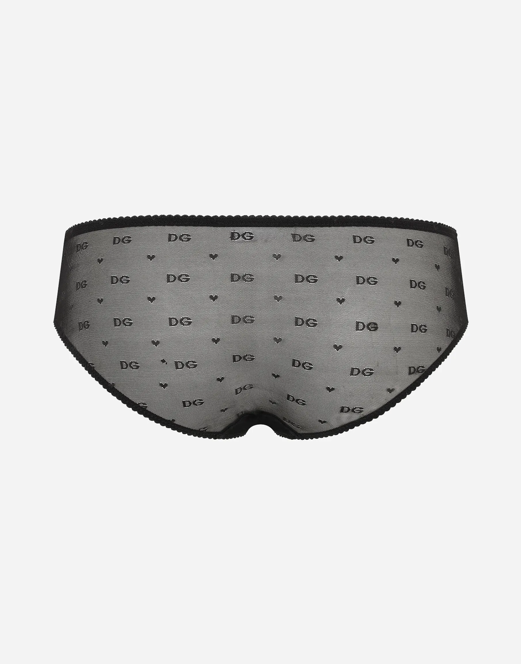 Jacquard tulle briefs