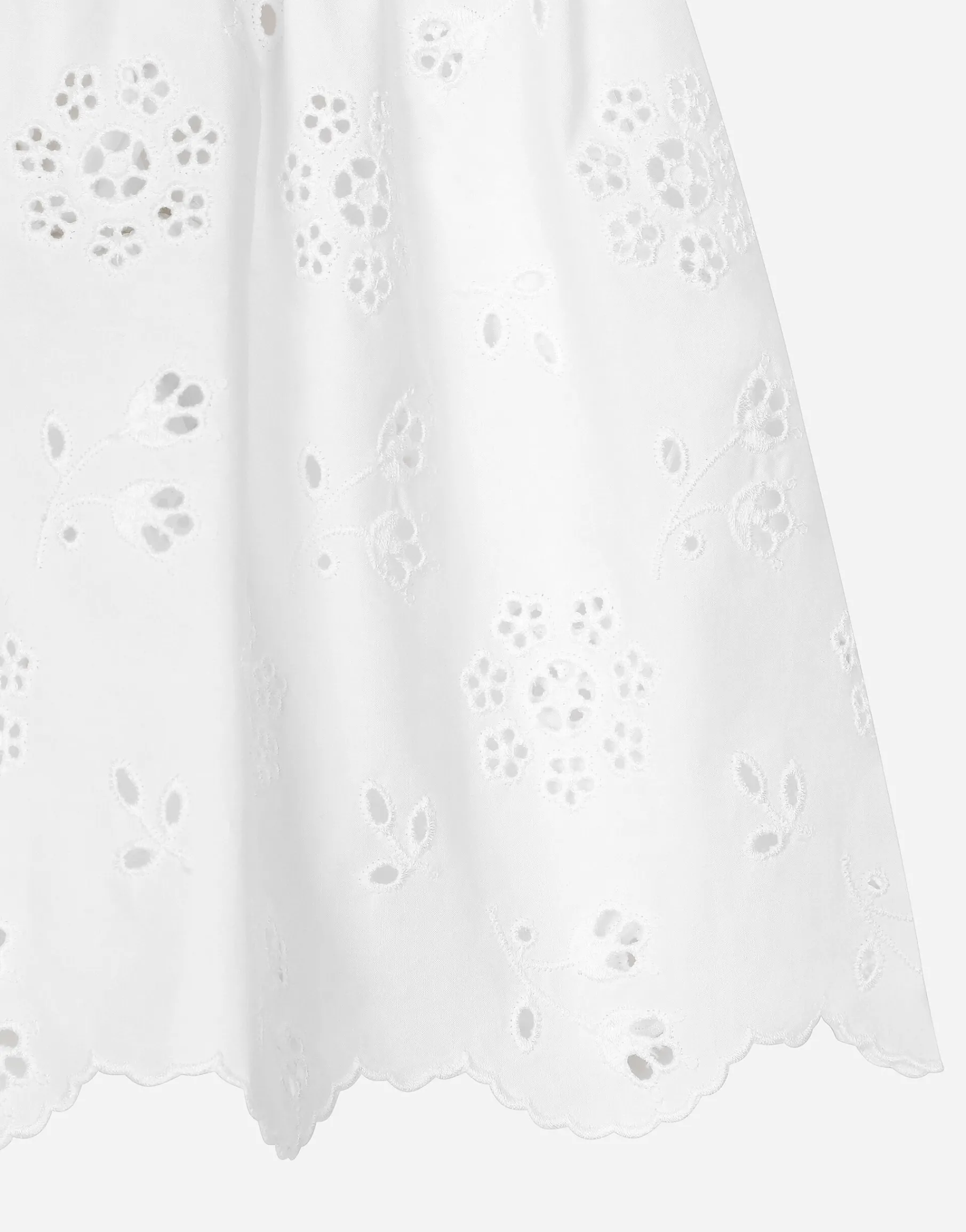 Jersey and poplin dress with Dolce&Gabbana logo