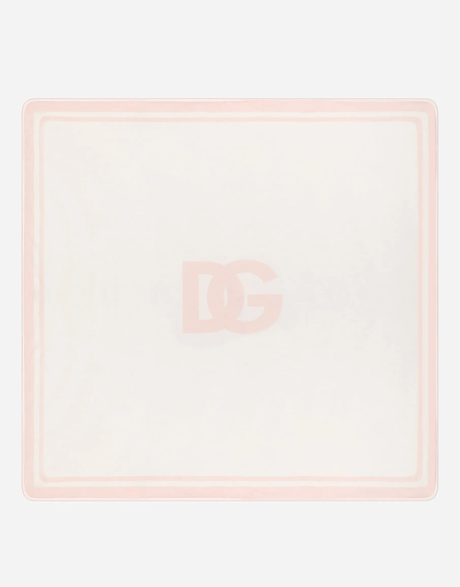 Jersey blanket with DG logo print