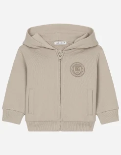 Jersey hoodie with DG logo