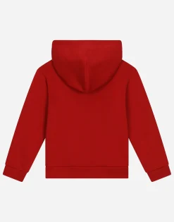 Jersey hoodie with DG logo