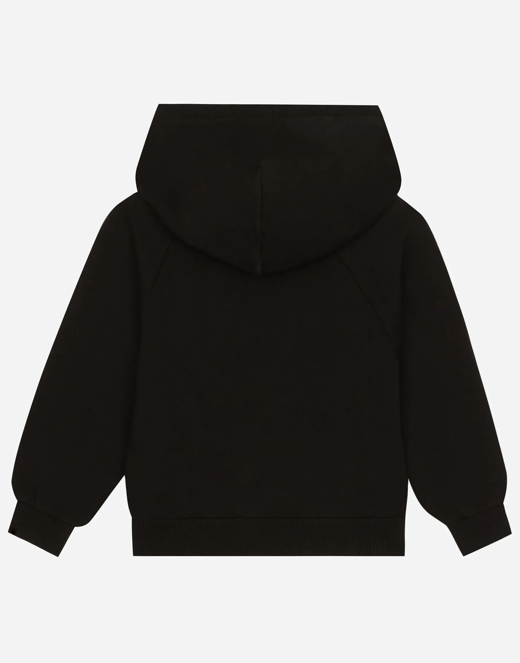 Jersey hoodie with Dolce&Gabbana logo