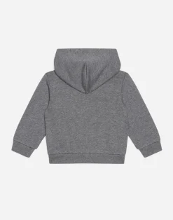 Jersey hoodie with plate
