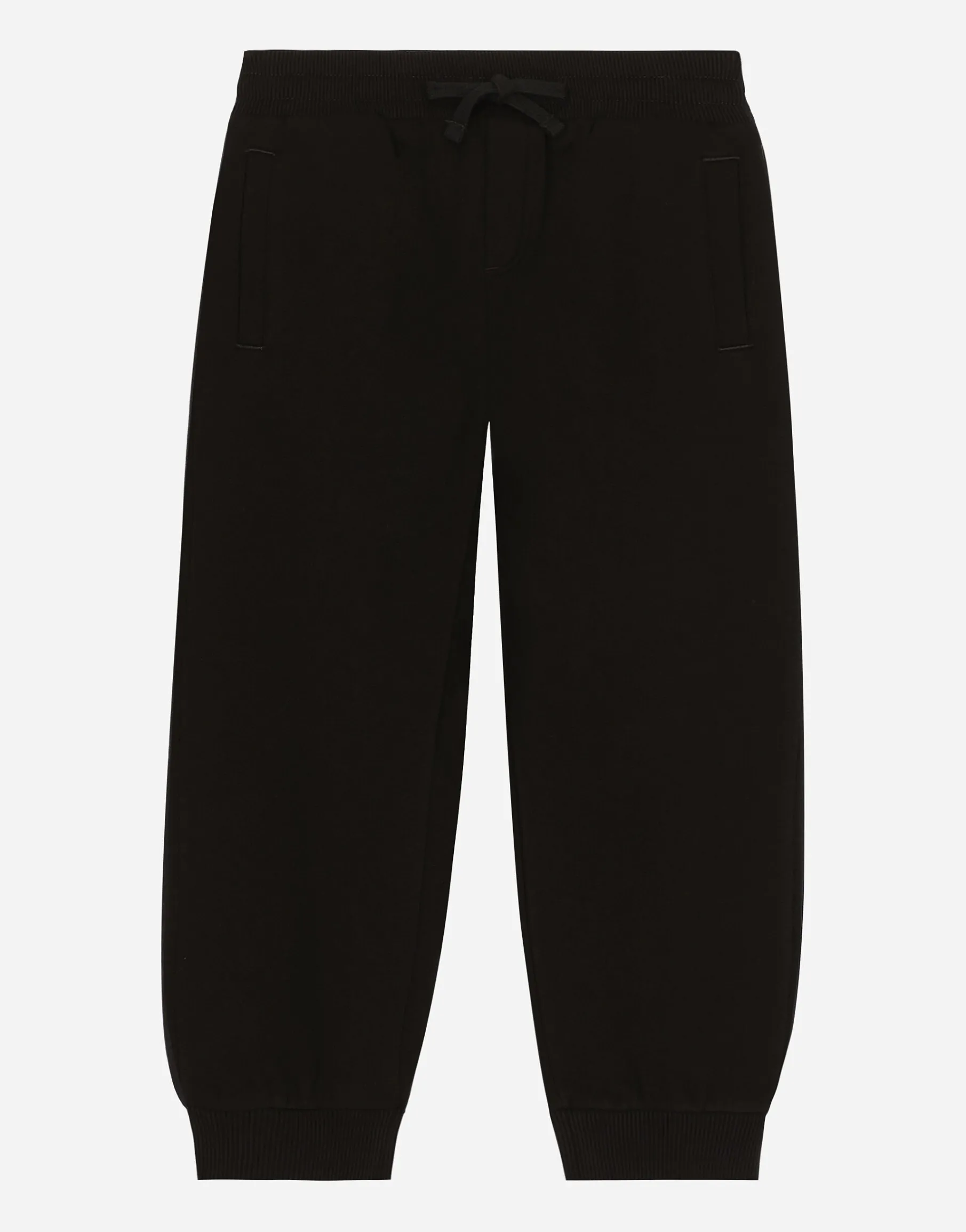 Jersey jogging pants with DG logo