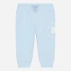 Jersey jogging pants with DG logo print