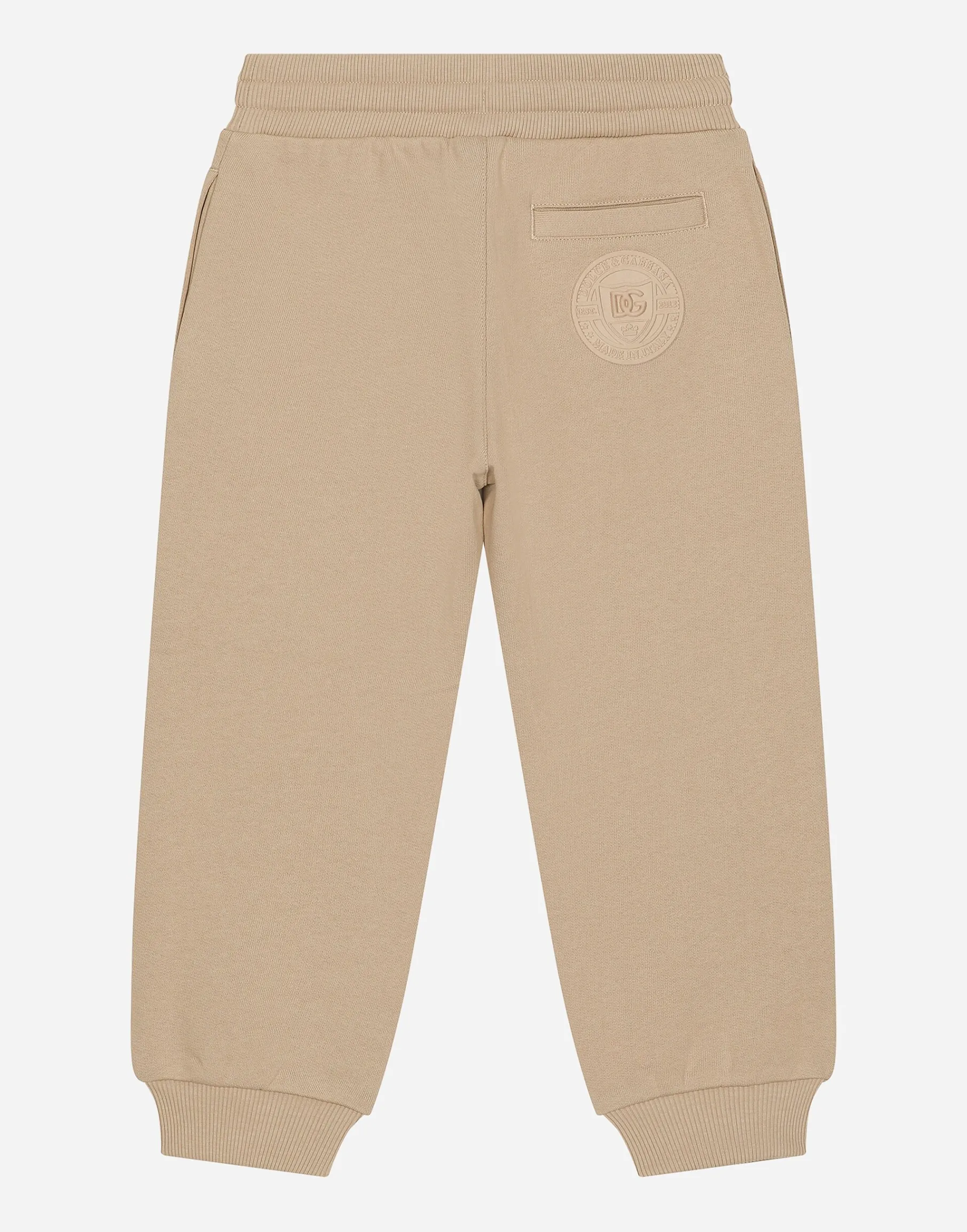 Jersey jogging pants with DG logo
