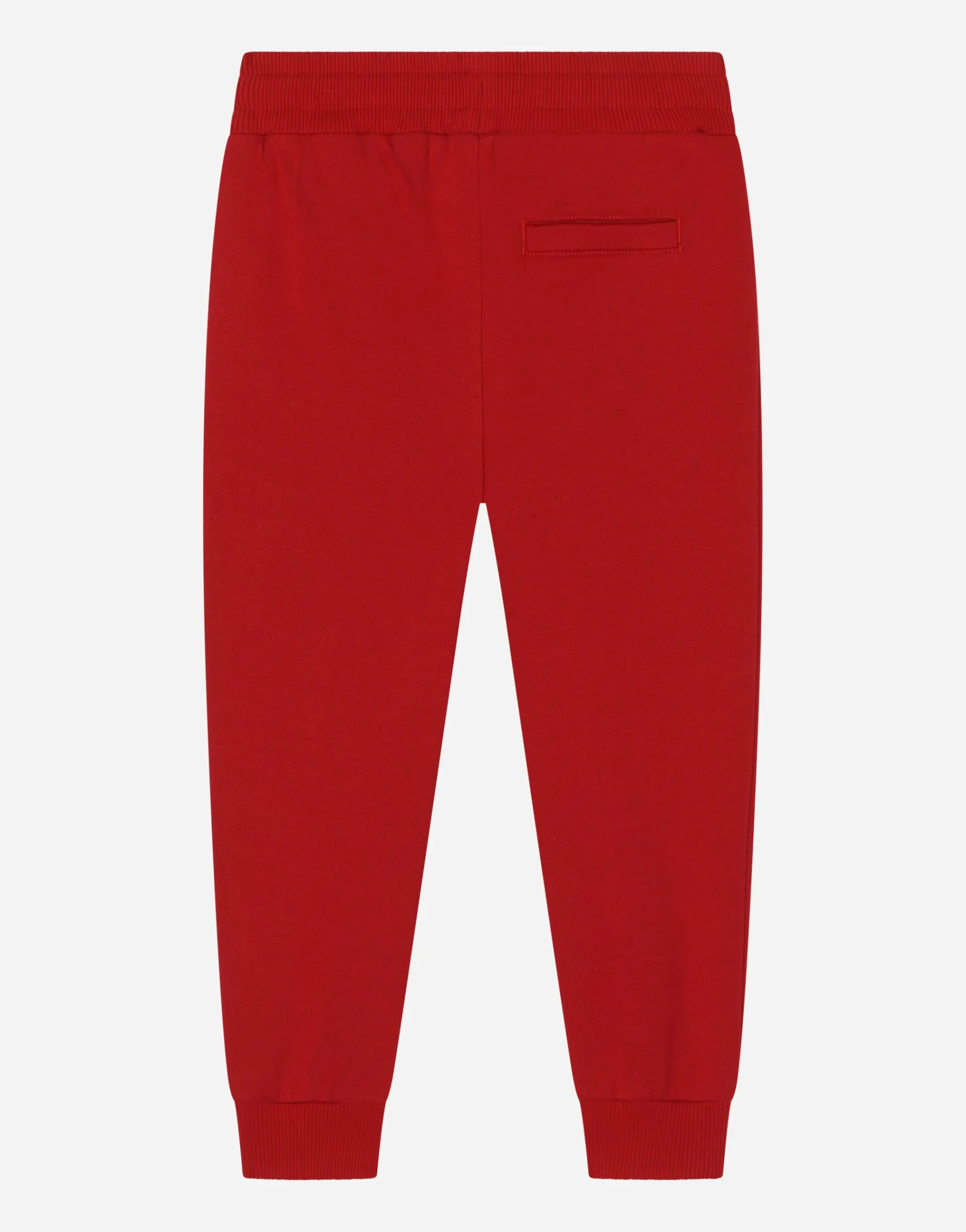 Jersey jogging pants with DG logo embroidery