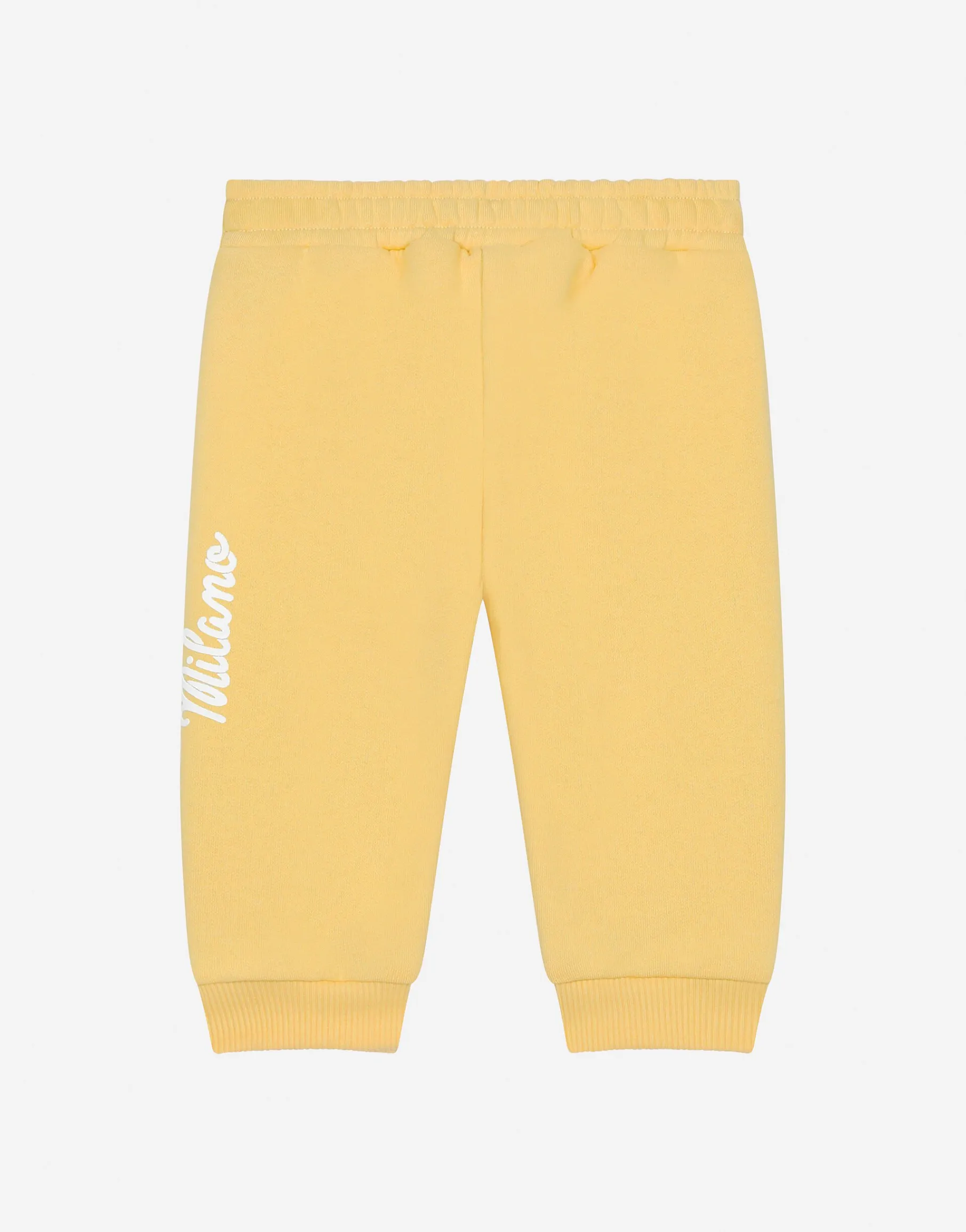 Jersey jogging pants with Dolce&Gabbana logo