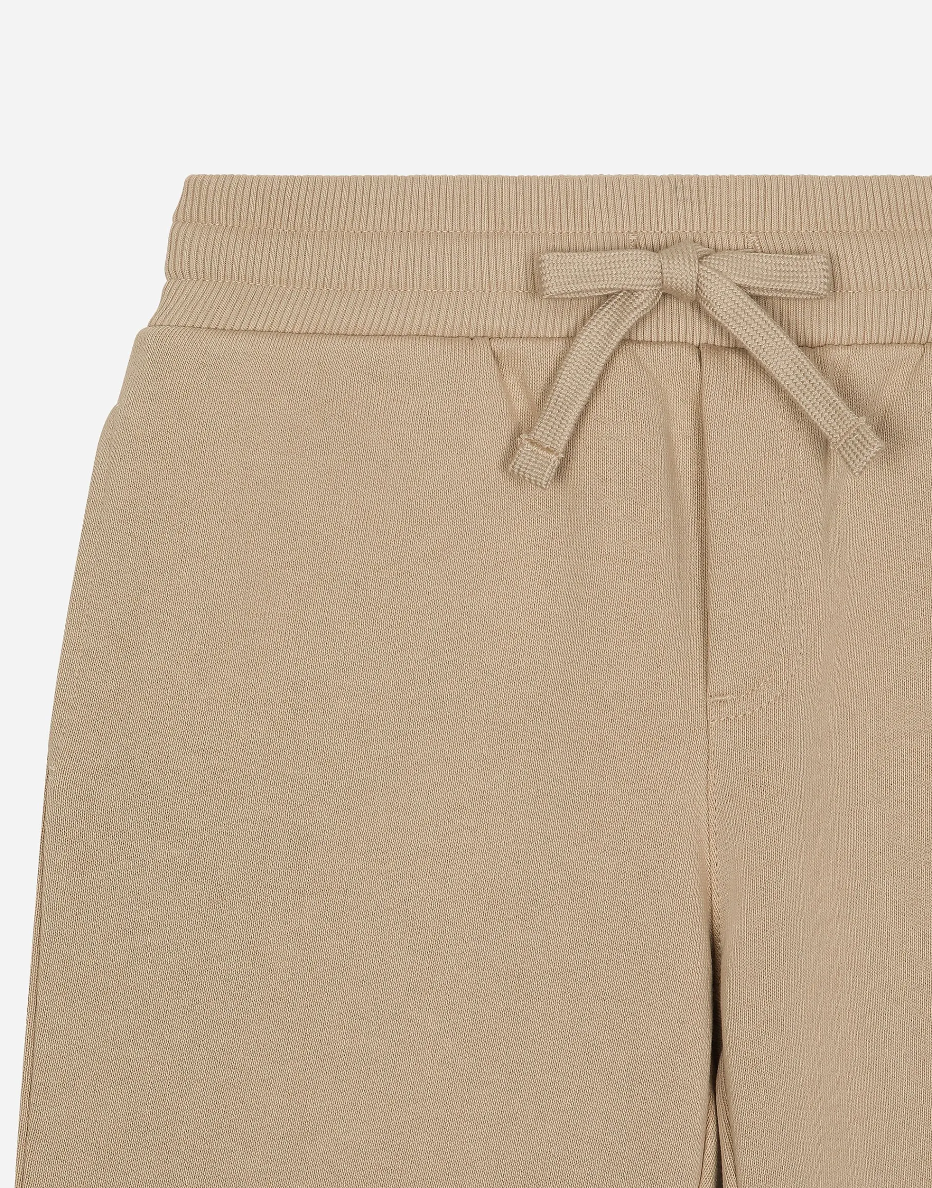 Jersey jogging pants with DG logo