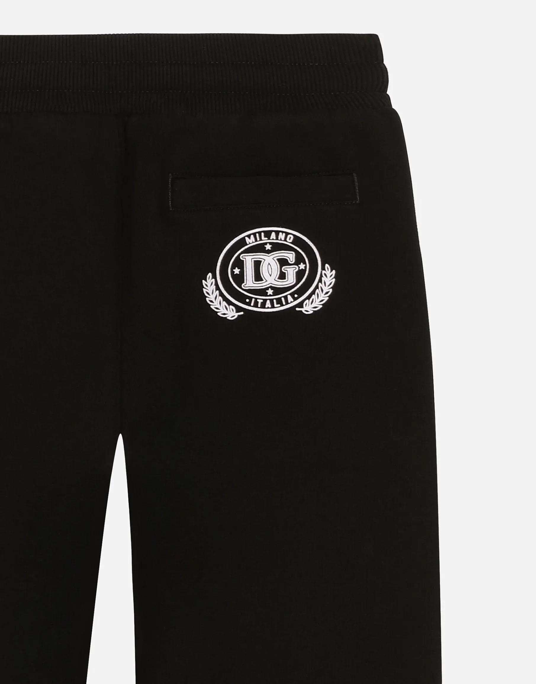 Jersey jogging pants with DG logo