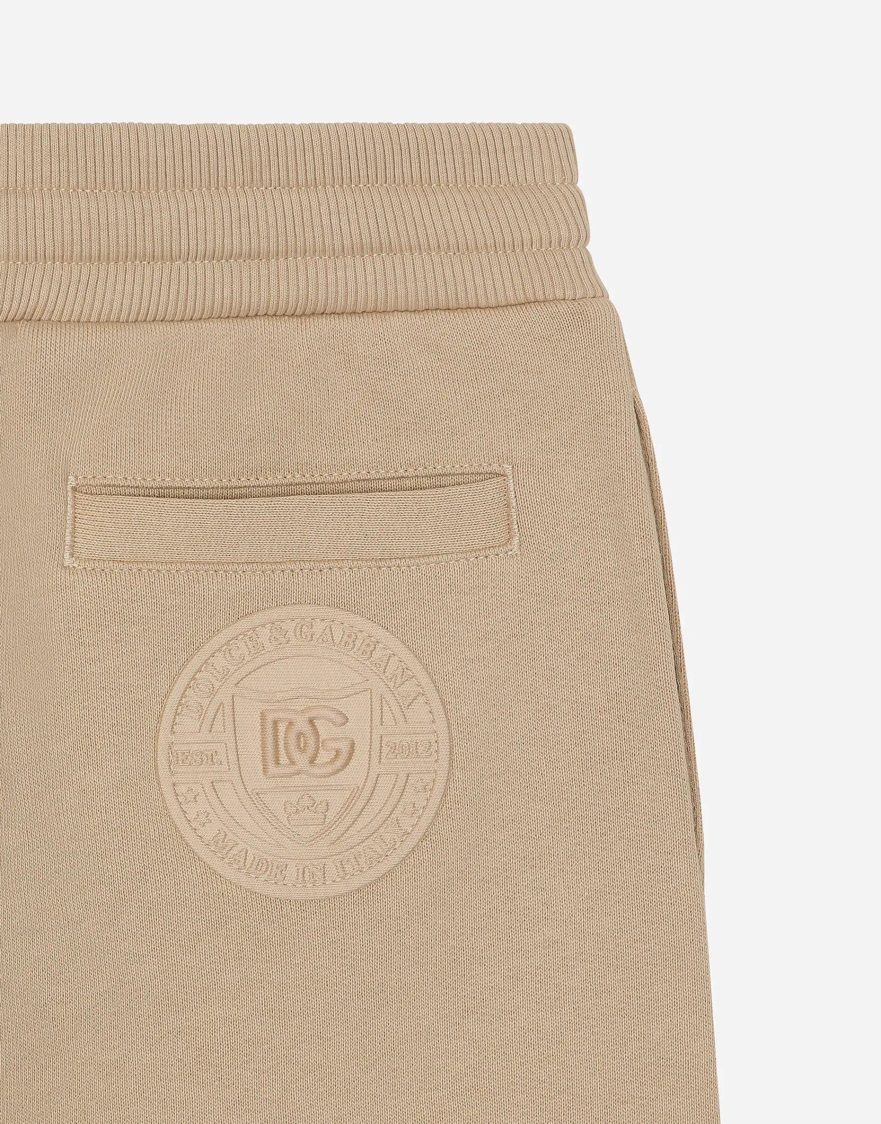 Jersey jogging pants with DG logo
