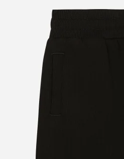 Jersey jogging pants with DG logo
