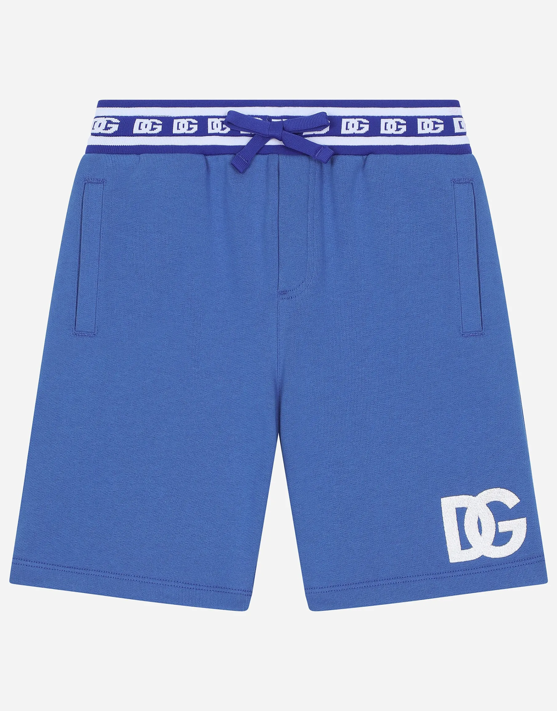 Jersey jogging shorts with DG logo