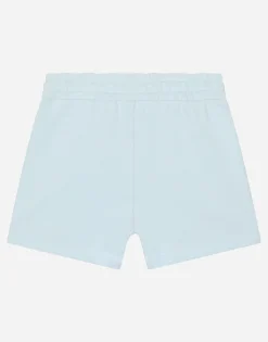 Jersey jogging shorts with DG logo embroidery