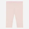 Jersey leggings with elasticated band