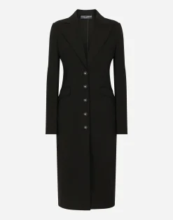 Jersey Milano rib coat