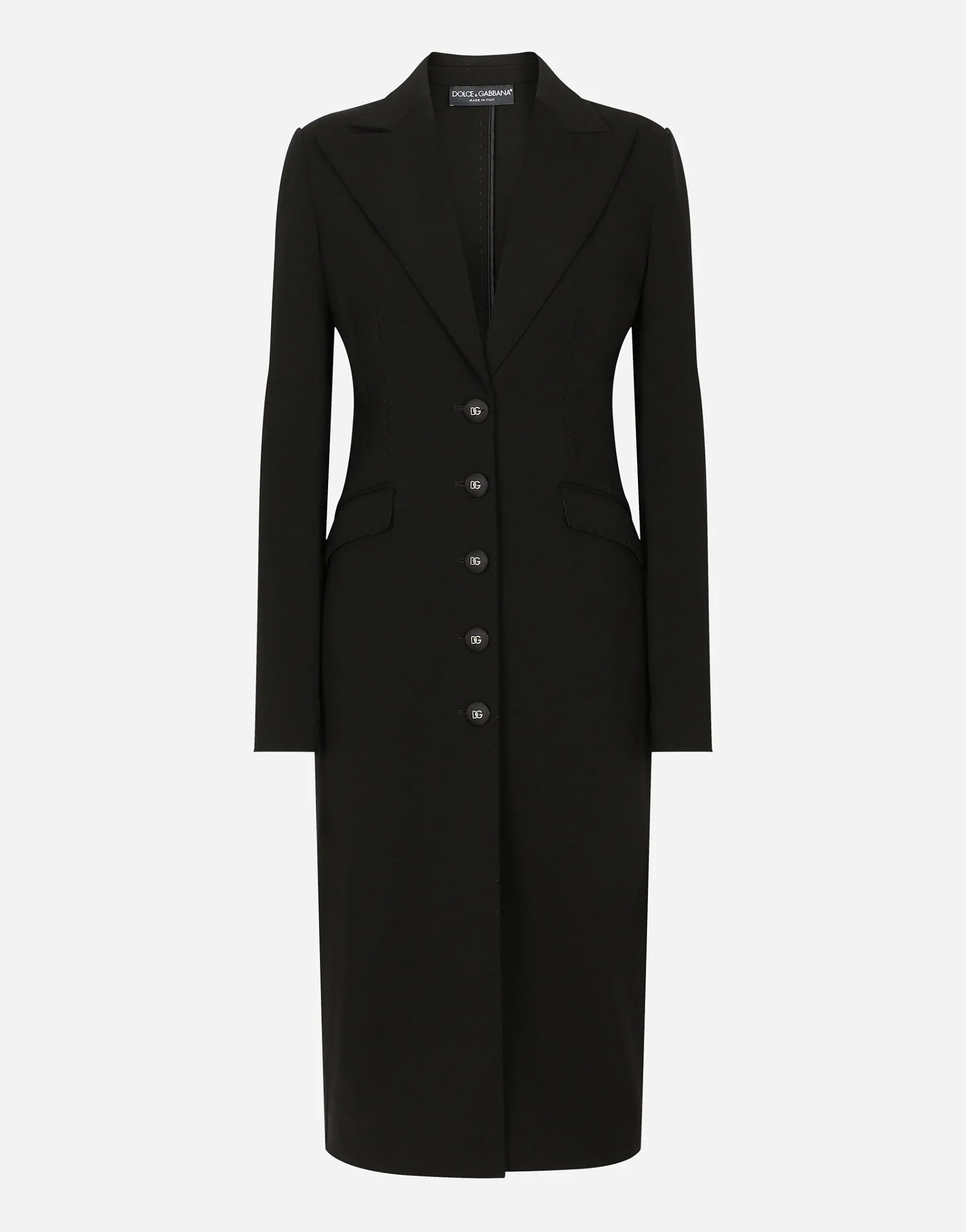 Jersey Milano rib coat