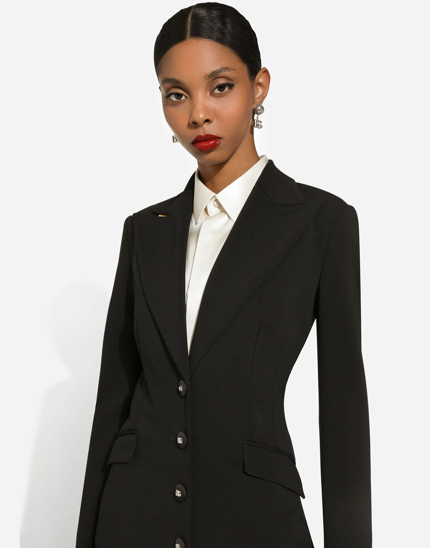 Jersey Milano rib coat
