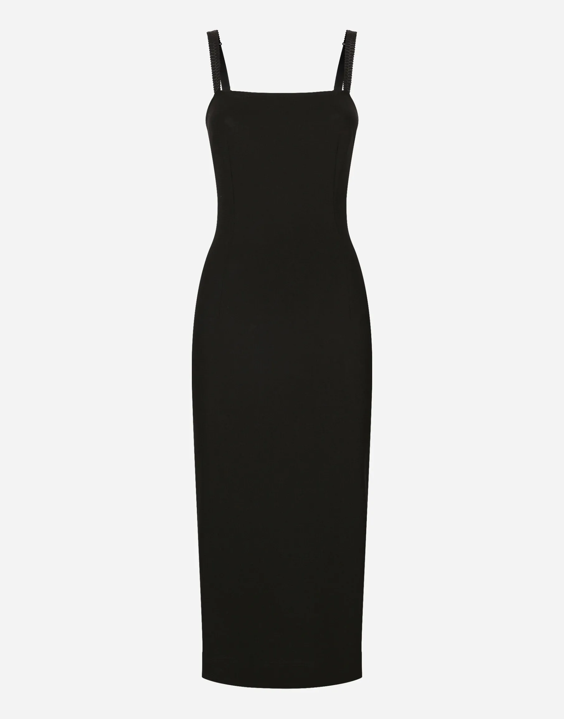 Jersey Milano rib sheath dress