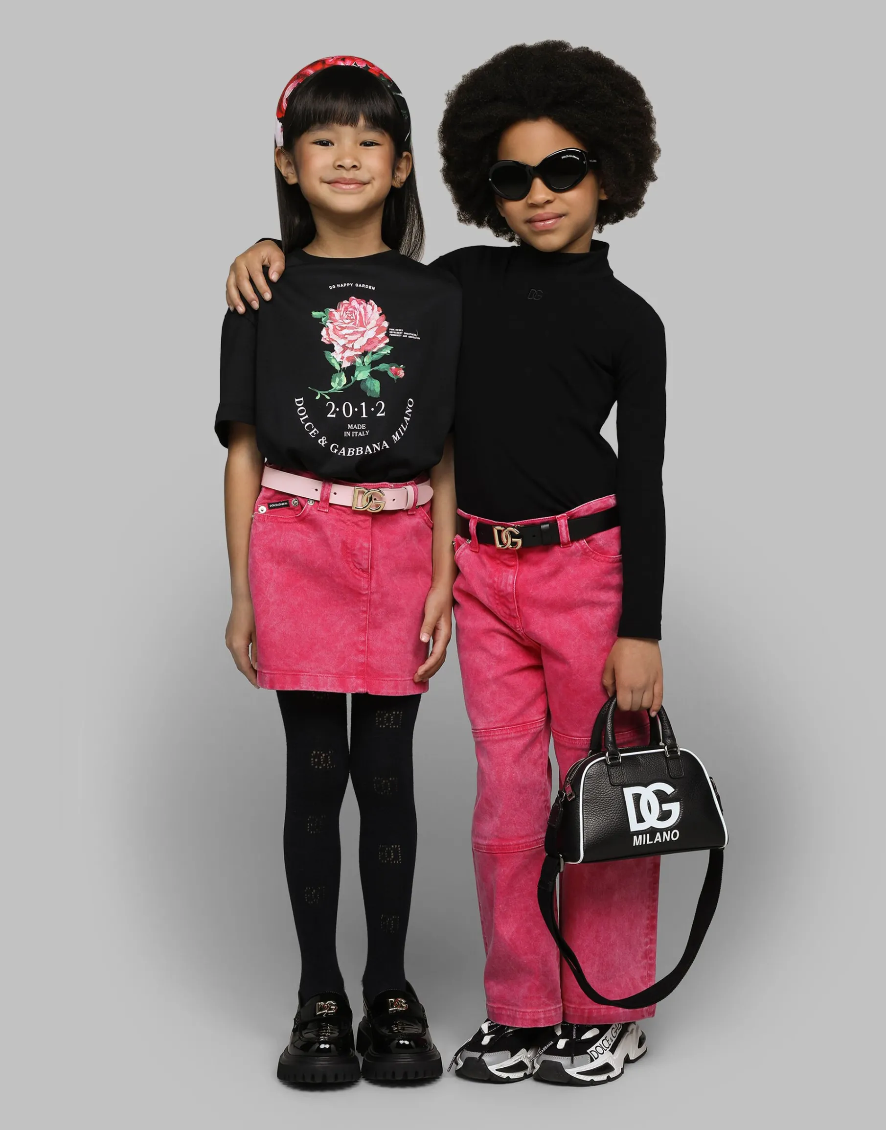 Jersey mock turtle-neck