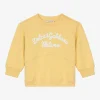 Jersey round-neck sweatshirt with Dolce&Gabbana logo