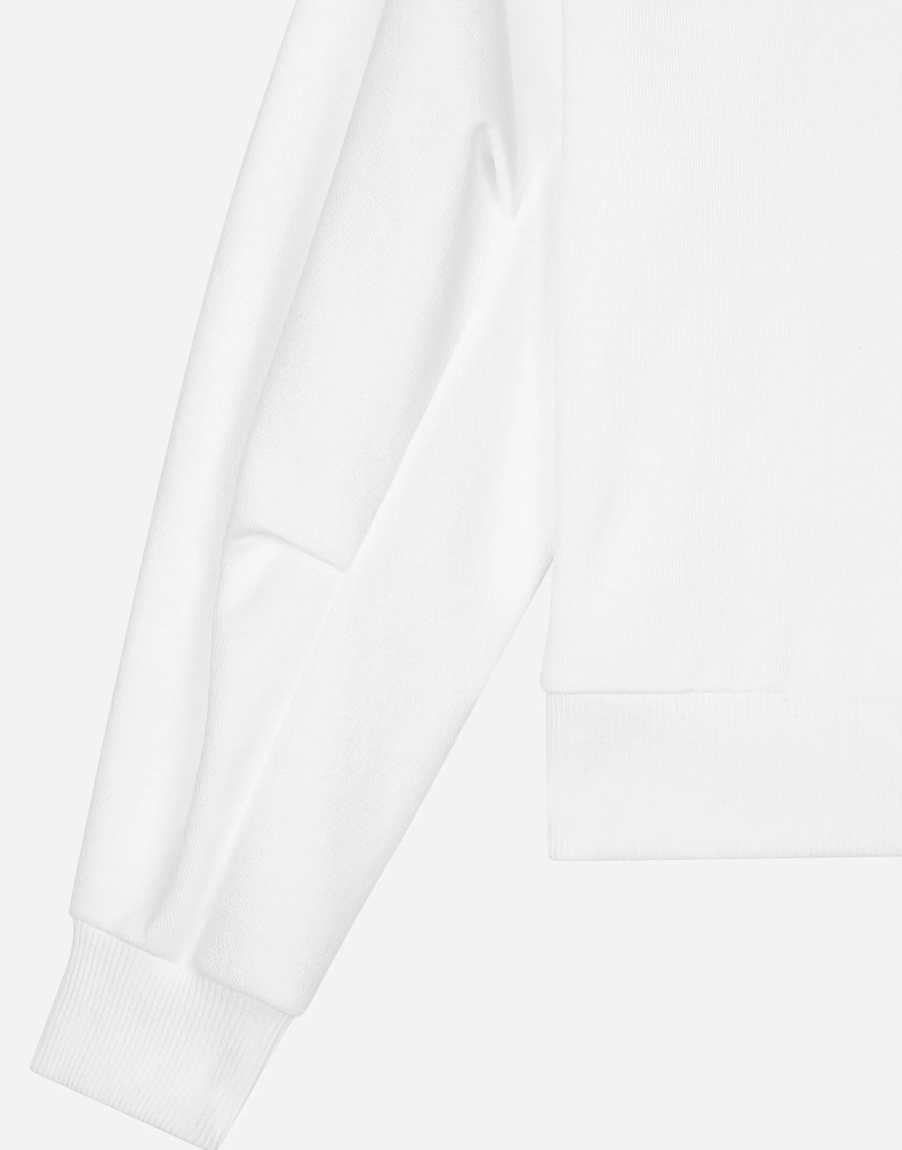 Jersey round-neck sweatshirt with DG logo