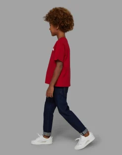 Jersey round-neck T-shirt with DG Milano embroidery
