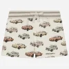 Jersey shorts with print
