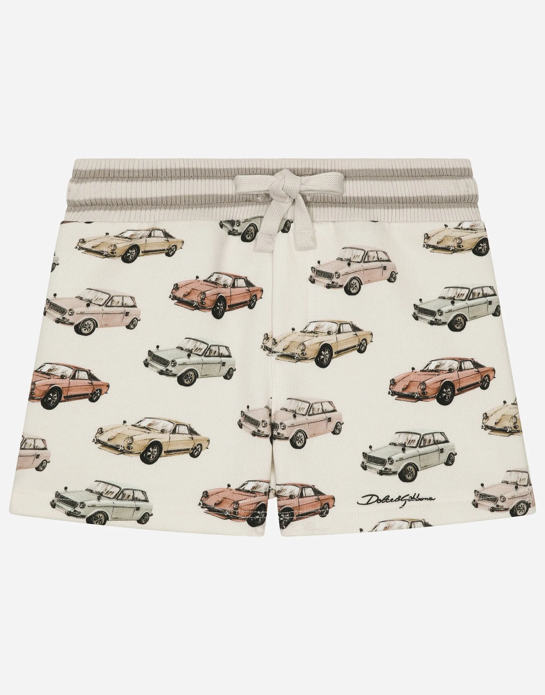 Jersey shorts with print