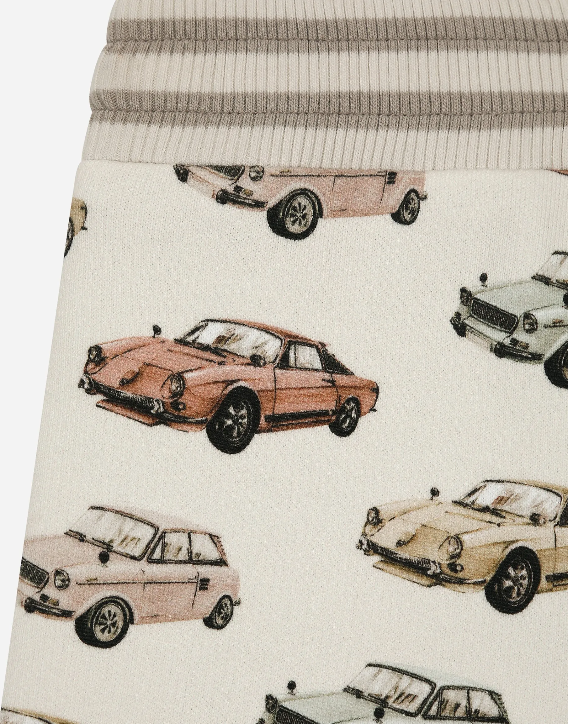 Jersey shorts with print