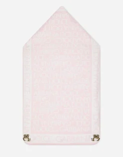 Jersey sleep sack with all-over logo print