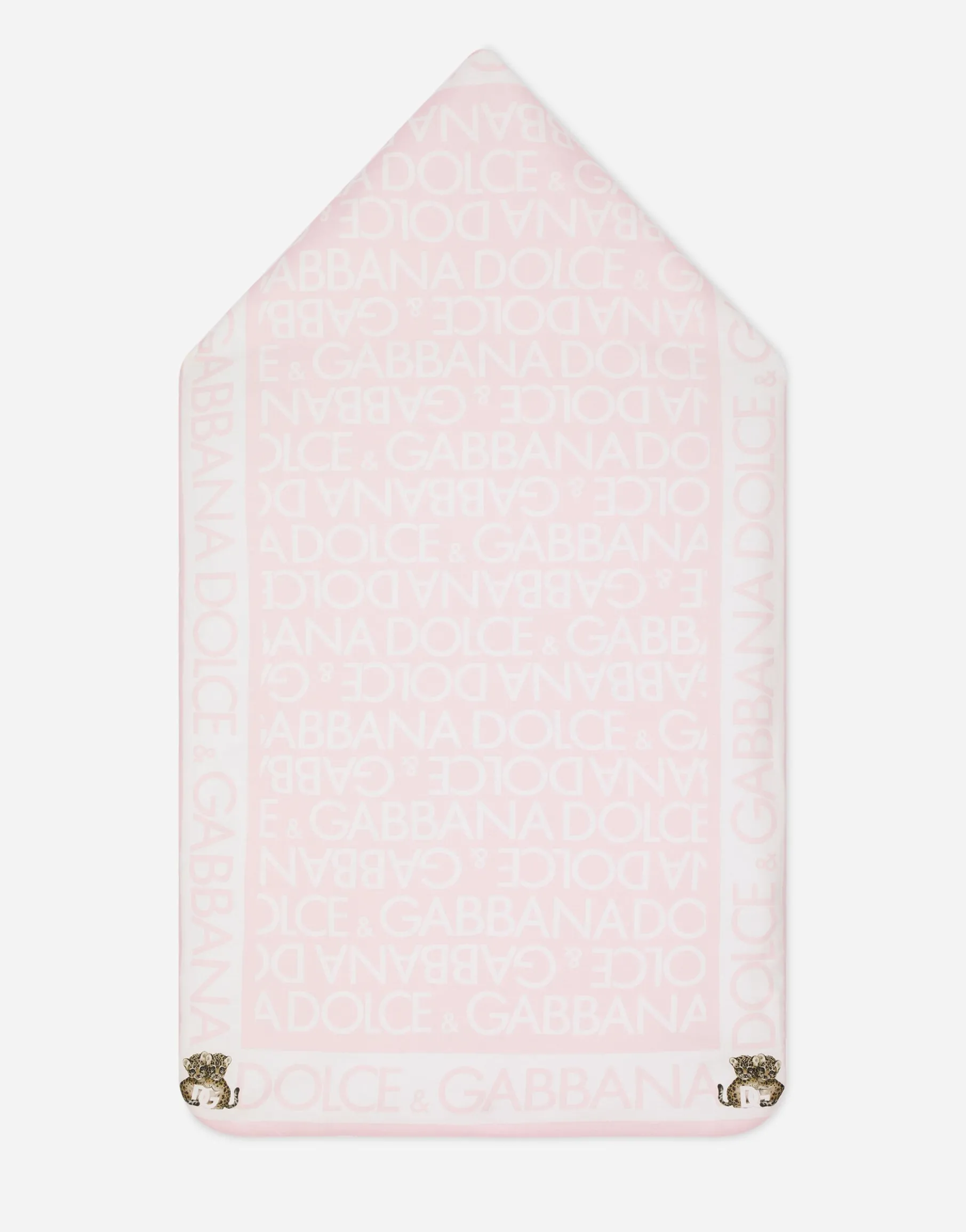 Jersey sleep sack with all-over logo print
