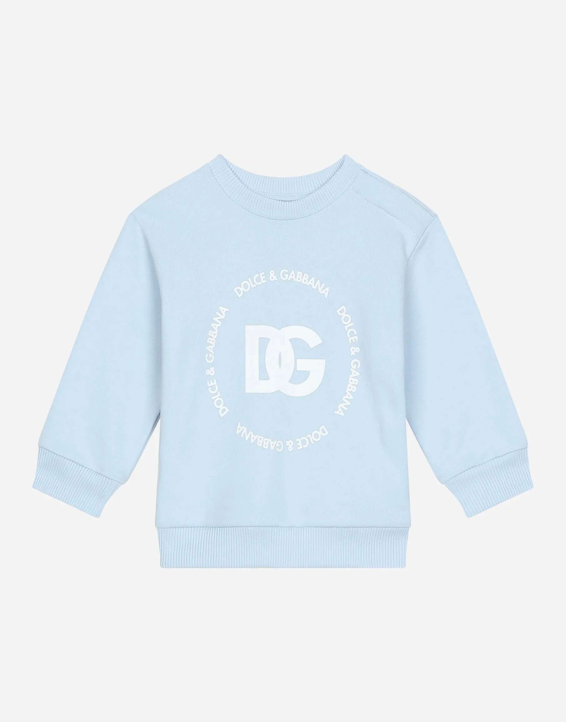 Jersey sweatshirt with DG logo